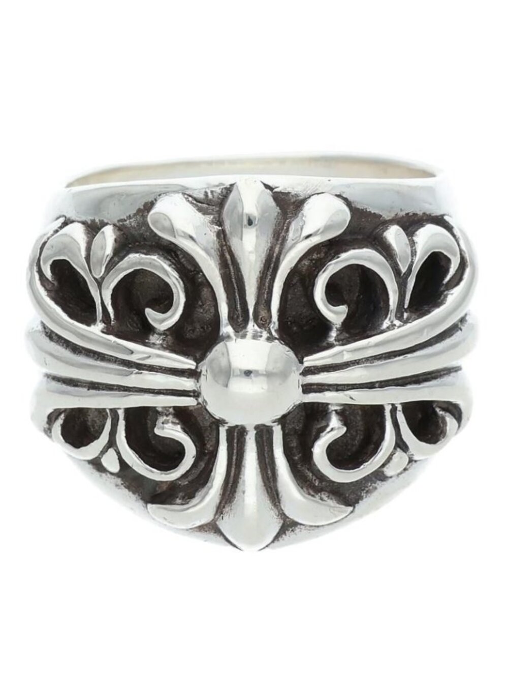 Chrome Hearts Keeper Silver Ring